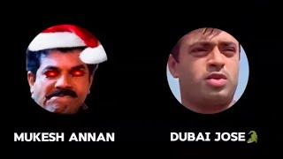 Mukesh vs Dubai Jose Theri vili mixing #malayalam #avesham #comedy #dubaijose #fahadhfaasil #mallu