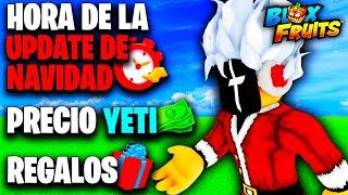 ¿A QUÉ HORA ES LA UPDATE DE NAVIDAD? FRUTAS GRATIS + PRECIO YETI