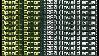 How to fix OpenGL Error: 1280 (Invalid enum)Minecraft java 1.17.1