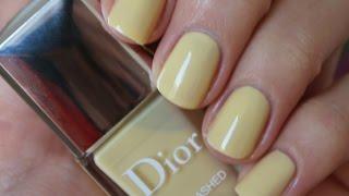 Dior Vernis 319 Sunwashed - Application and Swatches