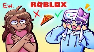 RATING ROBLOX FOOD w/ my boyfriend