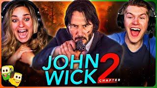 JOHN WICK: CHAPTER 2 Movie Reaction! | First Time Watch!