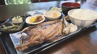 まさに日本の朝ごはん！自家製干物の朝定食【東海3県・モーニングにメ～ロメロ！】＃５６