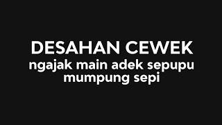 Godain Adek Sepupu | ASMR Cewek | ASMR Manja | ASMR Girlfriend | ASMR Desahan