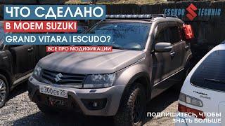 Как модифицировать свой Suzuki Grand Vitara/Escudo? Все что нужно знать про модификации и тюнинг