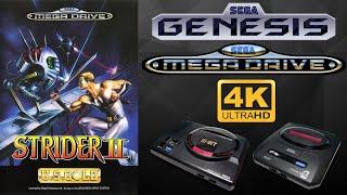 Journey from Darkness: Strider Returns [SEGA GENESIS] Gameplay Walkthrough FULL GAME [4K60ᶠᵖˢ]