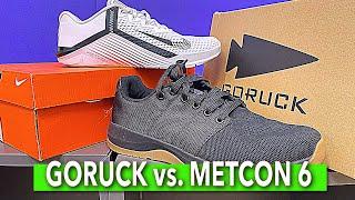 New To The Game! Top 5 Differences (on paper) between the GoRuck Trainer and Nike Metcon 6