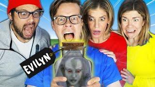 We Trapped the Evil Ghost Evilyn Living in Our House!