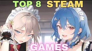 Top 8 Adult Steam Games of 2024 (So Far)