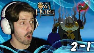 The Golden Guard is AWESOME! The owl house reaction season 2 episode 1