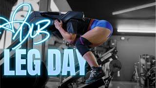 MY FULL LEG DAY TO GROW AND TONE | DLB