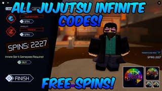 All Jujutsu Infinite Codes! | All Working Codes In Jujutsu Infinite Release Roblox