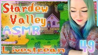 ASMR Stardew Valley | 49 | Let's Play LIVE (Farm Reset)