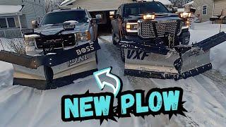 BRAND NEW BOSS DXT V PLOW!