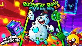 ¡GEOMETRY DASH 2.2 POR FIN ESTA AQUI! | PRIMERAS IMPRESIONES!!!