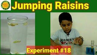 Jumping Raisins | jumping raisins experiment | jumping raisins science experiment | #ayaanpoonia