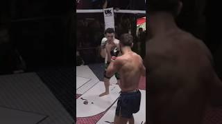 SOUND UP  huge body kick landed followed by kicks from all angles  #mma #ukfc #finish