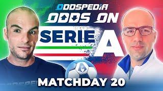 Odds On: Serie A - Matchday 20 - Free Football Betting Tips, Picks & Predictions