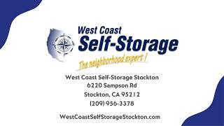 Stockton, CA Storage Units on Sampson Rd - West Coast Self-Storage