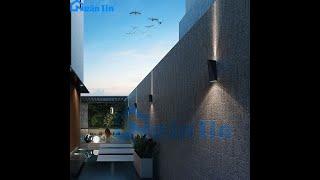 Đèn Led treo tường ốp tường trang trí trong nhà ngoài trời Led 10W VNT355 Ngân Tin