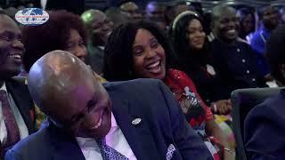 Mc Forever cracks David Ibiyeomie up @ Salvation Ministries