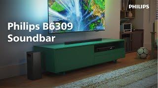 Philips B6309 | Soundbar | DTS Virtual:X | Dolby Atmos