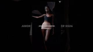 Anok Yai’s aura when closing Mugler SS24  #anokyai #mugler #fashion #runway #model #fashionevent