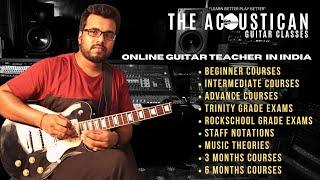 Online Guitar Classes in India | The Acoustican Guitar Classes | www.theacoustican.in