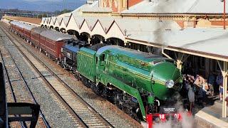 Australian Steam: 3801 Albury to Junee 5th April 2021