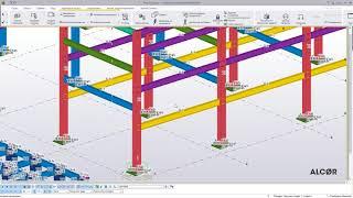 Tekla Structures - Нумерация деталей и конструкций