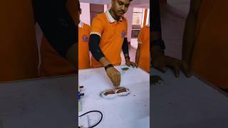 Electromagnetic field line #experiment ITI practical