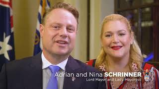 National Volunteer Week 2022 Lord Mayor Adrian Schrinner and Lady Mayoress Message to Volunteers.