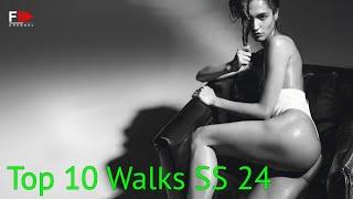 SARA CABALLERO Top 10 Walks SS 2024 - 4K