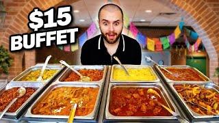 $15 All You Can Eat Mexican Buffet!! I tried everything...