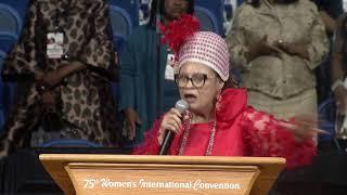 75th Annual Women's International Convention | Wednesday Evening Service