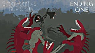 Battle of Mimics | Siren Head vs SCP 939 Animation ENDING 1