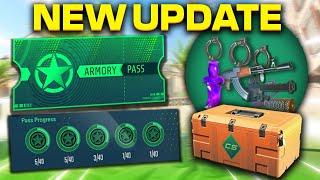 New CS2 Season Pass Update - Keychains, Case, Skins, and More