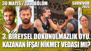 SURVIVOR 3. BİREYSEL DOKUNULMAZLIK KAZANAN İFŞA ADEM & BATUHAN 30.05.2025 133. BÖLÜM TV8 CANLI YAYIN
