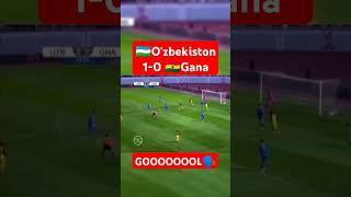 O'zbekiston 1-0 Gana  #live #uzbekistan #uzbek #futbol #top #football #uzb #doha #paris #tv