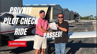 Private Pilot Check Ride - PASSED!