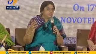 Margadarsi MD Sailaja kiron Addressing | at International Conference for Women Entrepreneurs