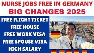 Nursing Jobs FREE in Germany | Free Flight Ticket | Free House | Free Work Visa | Free Spouse Visa