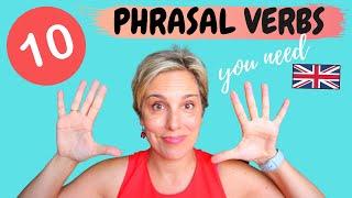 You need to know these useful 10 PHRASAL VERBS