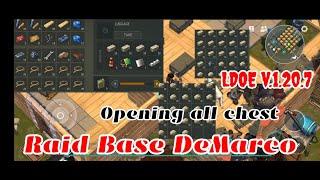 Raid DeMarco | Open all Chest | Last Day on Earth v.1.20.7