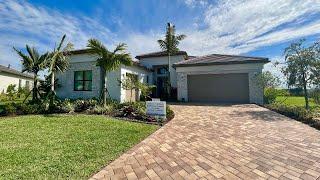 Largest Luxury 55+ Community New Construction Model Home Tour l Port St. Lucie South Florida