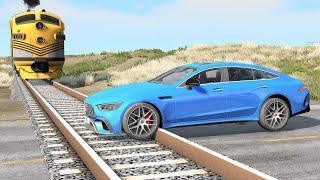 Cars vs Rails #2 – BeamNG.Drive