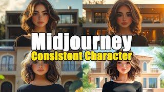 Consistent Character Midjourney CREF