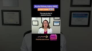 Acute Kidney Injury (AKI): Medical Surgical SHORT | @LevelUpRN