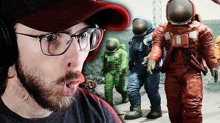 REACTING TO AMONG US MOVIE BY GOLDENLANE STUDIO!