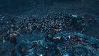 DAYS GONE ll What will happen if you bring HORDES in lost lake camp ll Mighty mike channel